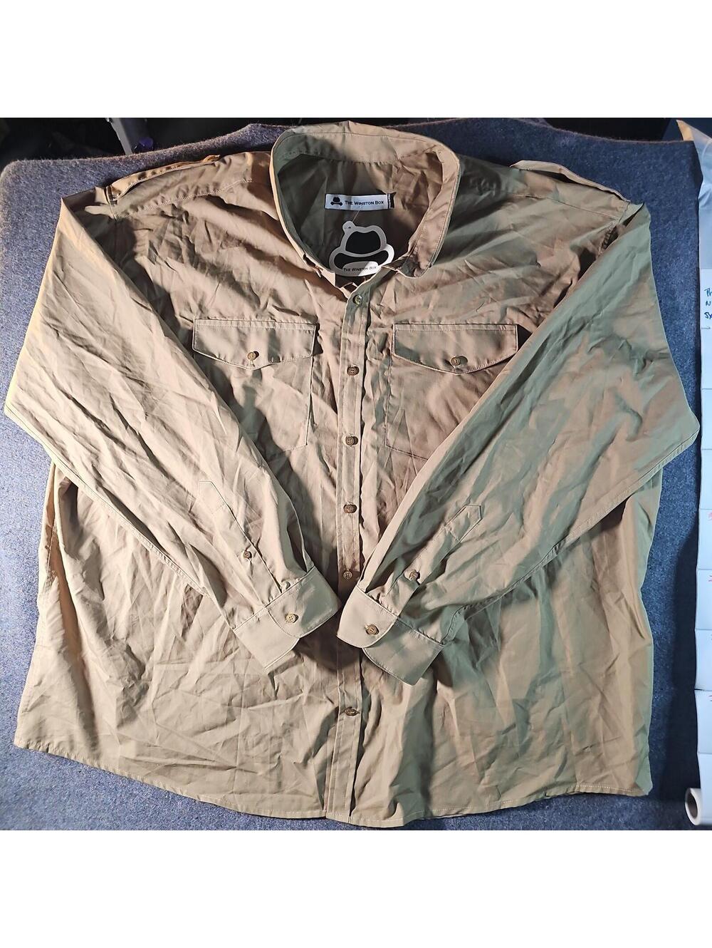 The Winston Box NWT 5XLT Button Up Shirt